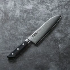 Minamoto Kotetsu 18cm Santoku By Yasuda Hamono (M100) -KITCHEN KNIVES Shop santoku 2