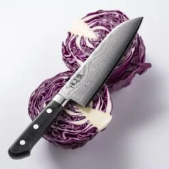 Minamoto Kotetsu 18cm Santoku By Yasuda Hamono (M100) -KITCHEN KNIVES Shop santoku 4