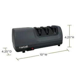 EdgeCraft Model E1520 Electric Sharpener - 2-Stage 15°/20° Dizor -KITCHEN KNIVES Shop she152gy11 03