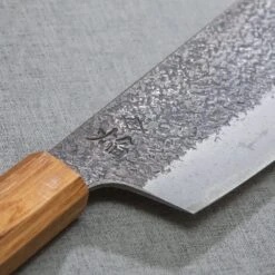 Sakai Takayuki Homura Guren (Aogami 2 Steel) Japanese Chef's Nakiri Knife 180mm With Urushi Lacquered Oak Handle 5 Sakai Takayuki Homura Guren (Aogami 2 Steel) Japanese Chef's Nakiri Knife 180mm With Urushi Lacquered Oak Handle -KITCHEN KNIVES Shop sk 01186 new 2