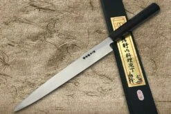 Sakai Takayuki Aoniko Blue 2 Steel Ebony Handle Japanese Chef's Yanagiba (Sashimi) 270mm -KITCHEN KNIVES Shop sk 01203 2 1