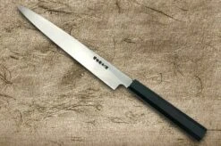 Sakai Takayuki Aoniko Blue 2 Steel Ebony Handle Japanese Chef's Yanagiba (Sashimi) 240mm -KITCHEN KNIVES Shop sk 01203 4