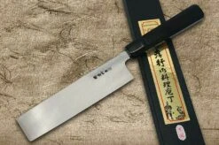 Sakai Takayuki Aoniko Blue 2 Steel Ebony Handle Japanese Chef's Nakiri (Vegetable) 180mm 14 Sakai Takayuki Aoniko Blue 2 Steel Ebony Handle Japanese Chef's Nakiri (Vegetable) 180mm -KITCHEN KNIVES Shop sk 01263 5