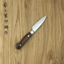 Sakai Takayuki 33-Layer VG10 Damascus Hammered Japanese 80mm Utility Knife -KITCHEN KNIVES Shop sk 07390 1