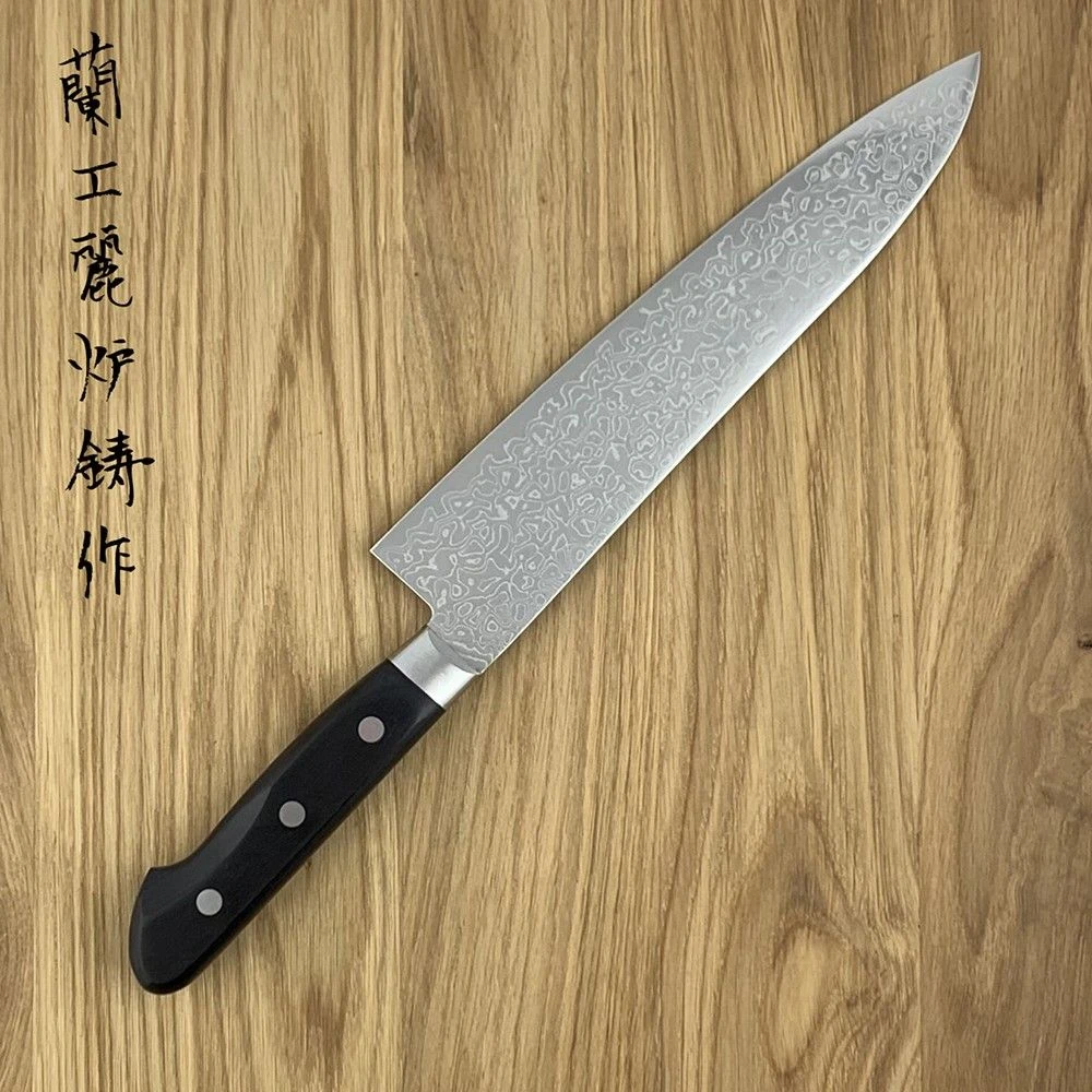 Sakai Takayuki 45-Layer Damascus Mirrored Japanese 180mm Gyuto Knife 4 Sakai Takayuki 45-Layer Damascus Mirrored Japanese 180mm Gyuto Knife - Image 2