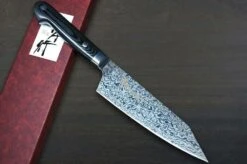 Sakai Takayuki VG10-VG2 Coreless Damascus Japanese 160mm Kengata-Santoku Knife -KITCHEN KNIVES Shop sk 14414