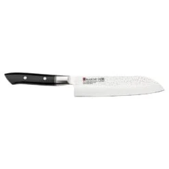 Kasumi Hammered 18cm Santoku Knife (SM-74018)