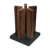 Kai Shun Kai Magnet Knife Block "Stonehenge" - Walnut/Stainless Steel (KAI-STH-4) 2 Kai Shun Kai Magnet Knife Block "Stonehenge" - Walnut/Stainless Steel (KAI-STH-4) -KITCHEN KNIVES Shop sth 4