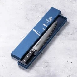 Minamoto Kotetsu 24cm Sujihiki By Yasuda Hamono (M108) -KITCHEN KNIVES Shop sujihiki 240mm 3