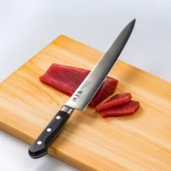 Minamoto Kotetsu 24cm Sujihiki By Yasuda Hamono (M108) -KITCHEN KNIVES Shop sujihiki 240mm 6