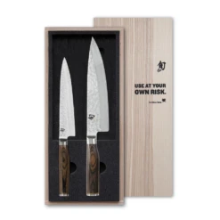 Kai Shun Premier Knife Set (KAI-TDMS-220) - 15cm Utility Knife, 20cm Chefs Knife