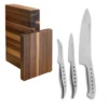 Tojiro 3 Piece Magnetic Block Set (Chef's, Paring & Peeling Knife) 2 Tojiro 3 Piece Magnetic Block Set (Chef's, Paring & Peeling Knife) -KITCHEN KNIVES Shop tojiro13 july