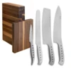 Tojiro 4 Piece Magnetic Block Set (Chef's, Nakiri, Bread & Paring Knife) -KITCHEN KNIVES Shop tojiro17 2