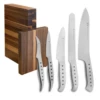 Tojiro 5 Piece Magnetic Block Set (Chef's, Paring, Peeling, Bread & Utility Knife) -KITCHEN KNIVES Shop tojiro19 july