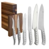 Tojiro 6 Piece Magnetic Block Set (Chef's, Paring, Peeling, Carving, Bread & Utility Knife) 1 Tojiro 6 Piece Magnetic Block Set (Chef's, Paring, Peeling, Carving, Bread & Utility Knife) -KITCHEN KNIVES Shop tojiro22 july