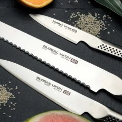 Global Ukon 15cm Utility Knife (GUS-24) -KITCHEN KNIVES Shop ukon lifestyle 27 gu 03 gus 24 guf 30 2