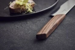 Victorinox Swiss Modern Walnut Carving Set (690912) -KITCHEN KNIVES Shop victorinox swiss modern walnut carving knife ls 3 1