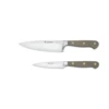 Wusthof Classic Colour Velvet Oyster 2 Piece Knife Set (WT1311760206) -KITCHEN KNIVES Shop wt1311760206