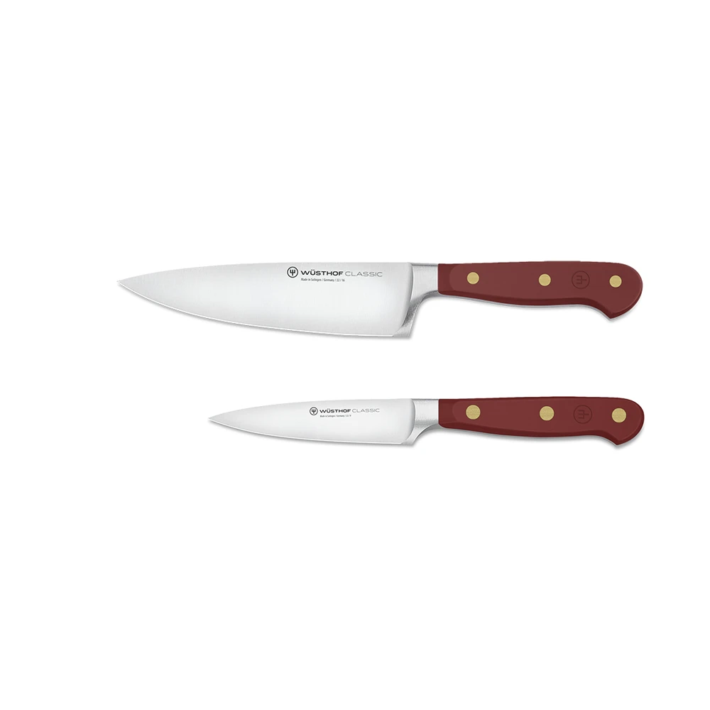 Wusthof Classic Colour Tasty Sumac 2 Piece Knife Set (WT1311760210) 3 Wusthof Classic Colour Tasty Sumac 2 Piece Knife Set (WT1311760210)