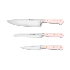 Wusthof Classic Colour Pink Himalayan Salt 3 Piece Knife Set (WT1311760309)