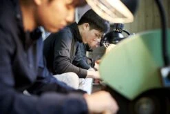 Minamoto Kotetsu 18cm Santoku By Yasuda Hamono (M100) -KITCHEN KNIVES Shop yasuda hamono ls feb23 6 8