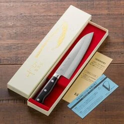 Seki Kotetsu 18cm Santoku By Yasuda Hamono (YG300) -KITCHEN KNIVES Shop yg300 1