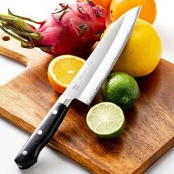 Seki Kotetsu 18cm Santoku By Yasuda Hamono (YG300) -KITCHEN KNIVES Shop yg300 3